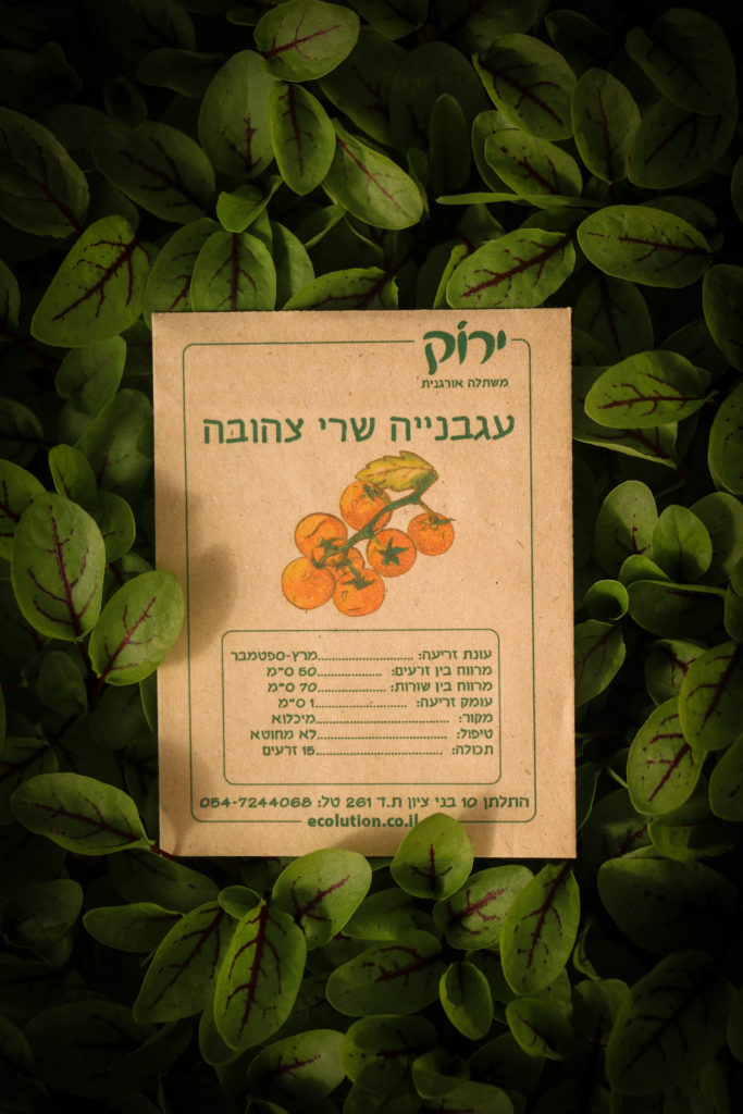 זרעי עגבנייה שרי צהובה